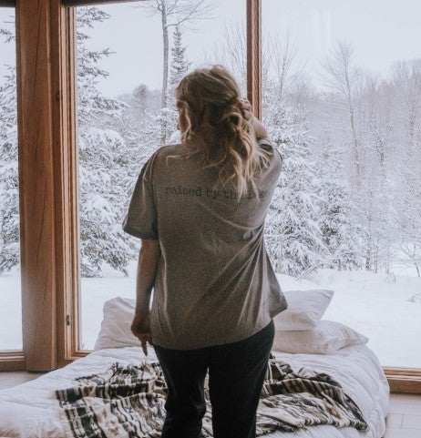 Unisex Festival Tee - Grey - Raised By The Lake